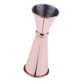 Maxbell Stainless Cocktail Jigger Wine Mixer Measuring Double Cup Bar Supplies Red