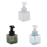 Maxbell 250ml Hand Soap Dispenser Bathroom Bottle Liquid Container Clear White