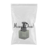 Maxbell 250ml Hand Soap Dispenser Bathroom Bottle Liquid Container Clear Dark Green