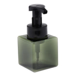 Maxbell 250ml Hand Soap Dispenser Bathroom Bottle Liquid Container Clear Dark Green