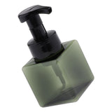 Maxbell 250ml Hand Soap Dispenser Bathroom Bottle Liquid Container Clear Dark Green