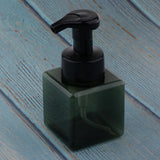 Maxbell 250ml Hand Soap Dispenser Bathroom Bottle Liquid Container Clear Dark Green