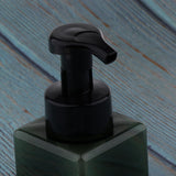 Maxbell 250ml Hand Soap Dispenser Bathroom Bottle Liquid Container Clear Dark Green