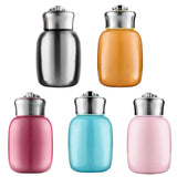 Maxbell 280ml Vacuum Water Bottle Stainless Steel Thermal Cup for Kids Silver