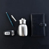 Maxbell 280ml Vacuum Water Bottle Stainless Steel Thermal Cup for Kids Silver