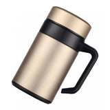 Maxbell 304 Stainless Steel Frosted Stainless Steel Vacuum Flask Cup Golden