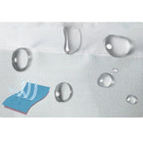 Maxbell Christmas Style  Bathroom Curtains with Hooks for Bathroom Decor Squirrel