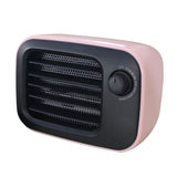 Maxbell Tabletop Fan Heater Portable Mini Space Heater Hand Warmer Student US Pink