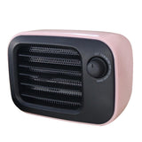 Maxbell Tabletop Fan Heater Portable Mini Space Heater Hand Warmer Student US Pink