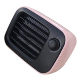 Maxbell Tabletop Fan Heater Portable Mini Space Heater Hand Warmer Student US Pink