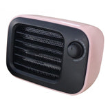 Maxbell Tabletop Fan Heater Portable Mini Space Heater Hand Warmer Student US Pink