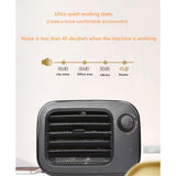 Maxbell Tabletop Fan Heater Portable Mini Space Heater Hand Warmer Student US Orange