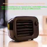 Maxbell Tabletop Fan Heater Portable Mini Space Heater Hand Warmer Student US Orange