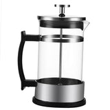 Maxbell Household Stainless Steel French Press Tea Coffee Maker Carafe 350ml 1-2Cup