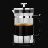 Maxbell Household Stainless Steel French Press Tea Coffee Maker Carafe 350ml 1-2Cup