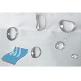 Maxbell Christmas Decor Shower Curtain w/ Hooks for Bathroom Xmas Home Decoration C