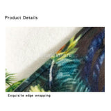 Maxbell 3 Pcs Bathmat Toilet Pedestal Mat & Lid Cover Bathroom Set Christmas Decor B