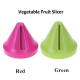 Maxbell Kitchen Trool Manual Vegetable Chopper Hand Pull Slicer Pepper Cutter Red