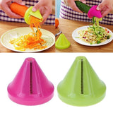 Maxbell Kitchen Trool Manual Vegetable Chopper Hand Pull Slicer Pepper Cutter Red