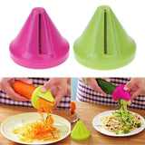 Maxbell Kitchen Trool Manual Vegetable Chopper Hand Pull Slicer Pepper Cutter Red