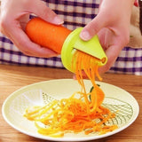 Maxbell Kitchen Trool Manual Vegetable Chopper Hand Pull Slicer Pepper Cutter Red