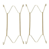 Maxbell 4 pcs Invisible Wall Hanging Plate Hook Hanger Dish Display Holder