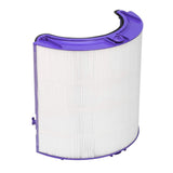2Set Glass HEPA Filter & Activated Carbon Filter for Dyson HP04 HP05