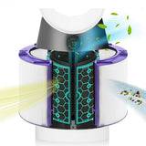 2Set Glass HEPA Filter & Activated Carbon Filter for Dyson HP04 HP05