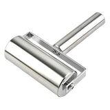 Pizza Pastry Baking Dough Roller Rolling Pin Stainless Steel 5.3 inch Roller