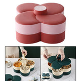 Maxbell 2x Petal Flower Candy Trays Creative Nuts Manager Box Storage