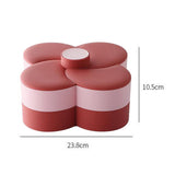 Maxbell 2x Petal Flower Candy Trays Creative Nuts Manager Box Storage