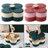 Maxbell 2x Petal Flower Candy Trays Creative Nuts Manager Box Storage