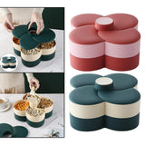 Maxbell 2x Petal Flower Candy Trays Creative Nuts Manager Box Storage