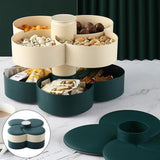 Maxbell 2x Petal Flower Candy Trays Creative Nuts Manager Box Storage