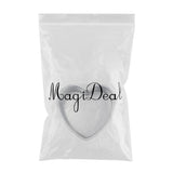 Maxbell 2pcs Heart Shaped Thicken Aluminum Alloy Chocolate Cake Pan DIY Baking Tools