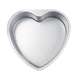Maxbell 2pcs Heart Shaped Thicken Aluminum Alloy Chocolate Cake Pan DIY Baking Tools