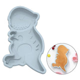 Easter Cake Mold Chocolate Candy Mold Fondant Making Tool Dinosaur Blue