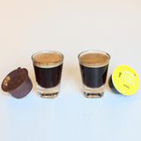 3Pcs Reusable Coffee Capsule Filters with Spoon and Cleaning Brush Black