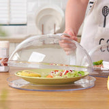 Microwave Cover Anti-Sputtering Food Splatter Guard Lid Keeps Oven Clean