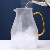 Maxbell Diamond Glass Teapot Cup Carafe Heat-resistant Water Jug Cup