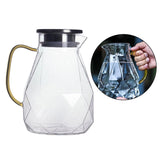 Maxbell Diamond Glass Teapot Cup Carafe Heat-resistant Water Jug Cup