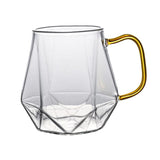Maxbell Diamond Glass Teapot Cup Carafe Heat-resistant Water Jug Cup