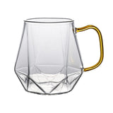 Maxbell Diamond Glass Teapot Cup Carafe Heat-resistant Water Jug Cup