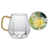Maxbell Diamond Glass Teapot Cup Carafe Heat-resistant Water Jug Cup