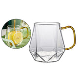 Maxbell Diamond Glass Teapot Cup Carafe Heat-resistant Water Jug Cup