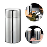 Maxbell 2xTea Coffee Sugar Jars Pasta Biscuits Storage Canisters Box 550ml 7.5x14.5cm