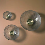 Maxbell 2pcs Glass Fruit Bowl Dish Desserts Snack Candy Bowl Kitchen Serving Trays