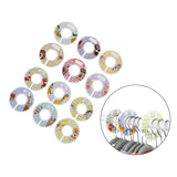 Maxbell 3xToddler Baby Clothing Closet Rack Size Dividers Rings 12pcs Blank