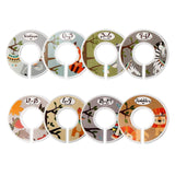 Maxbell 5xToddler Baby Clothing Closet Rack Size Dividers Rings A 8pcs with sizes