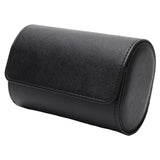 Maxbell 2xWatch Travel Case PU Leather Soft Bracket Gifts fr Holding Wristwatch Black